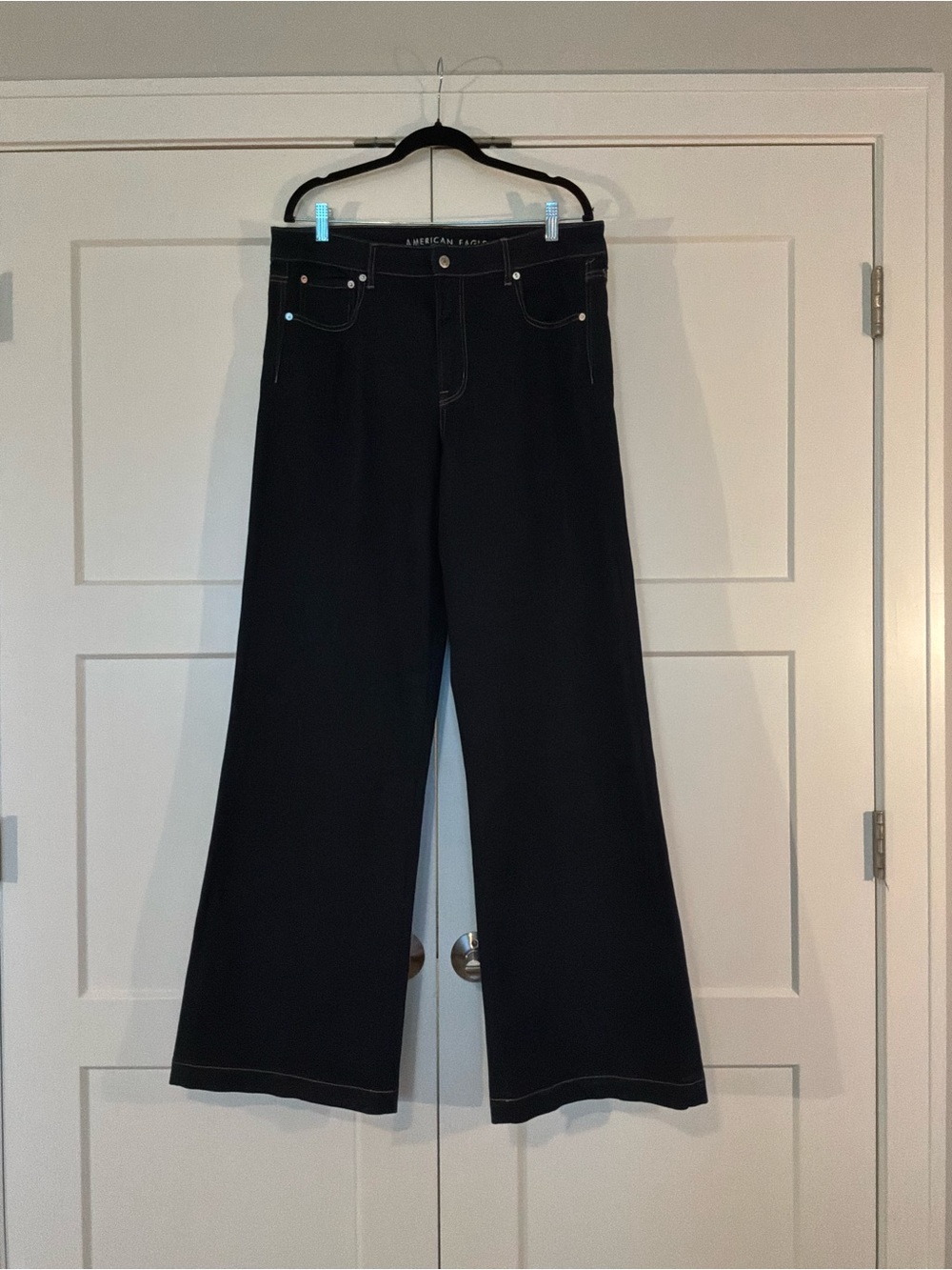 American Eagle 16L High-Waisted Palazzo Jeans